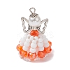 Handmade Seed Beads Pendants PALLOY-MZ00400-2