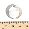 304 Stainless Steel Adjustable Cuff Rings LS-RJEW-S626-01GP-A-3