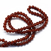 Baking Paint Imitation Jade Glass Round Bead Strands LS-DGLA-Q021-6mm-11-3