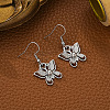 Butterfly 304 Stainless Steel Dangle Earrings & Pendant Necklaces Sets for Women FS-WG10669-03-2
