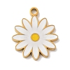 Ion Plating(IP) 304 Stainless Steel Enamel Pendants STAS-Q301-09G-1