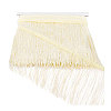10 Yards Polyester Fringe Ribbon OCOR-WH0046-97-7