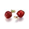 Alloy Enamel Pendants ENAM-N056-404B-2