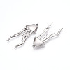 304 Stainless Steel Pendants STAS-T064-63P-2