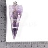 Natural Amethyst Big Pendants G-Q172-12B-3