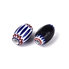 Handmade Millefiori Glass Barrel Beads LS-LA-N002-09F-2