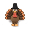 Thanksgiving Day Silicone Beads SIL-I015-03B-1