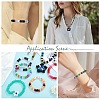 1200Pcs 6 Styles Opaque &  Transparent Plastic Beads KY-SZ0001-49-7