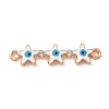 Alloy Enamel Connector Charms X1-FIND-TAC0016-26E-1