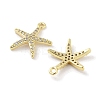 Brass Micro Pave Clear Cubic Zirconia Pendants LS-ZIRC-P120-05G-2
