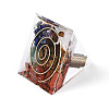 Orgonite Pyramid Resin Energy Generators DJEW-N003-07E-3