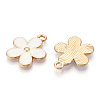 Alloy Enamel Pendants PALLOY-S133-014-3