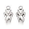 304 Stainless Steel Charms STAS-T067-90S-1