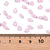 Opaque Colours Luster Glass Seed Beads SEED-T006-02F-3