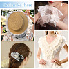 10 Yards Polyester Lace Trims OCOR-TA0002-11C-7