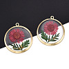 Alloy Epoxy Resin Pendants X1-PALLOY-TAC0044-82-4