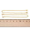 Long Chain Tassel Dangle Stud Earrings for Girl Women ZIRC-C025-23G-2