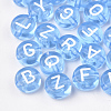 Transparent Acrylic Beads TACR-N002-04C-1
