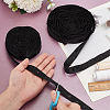 Plastic Snap Button Tape Trim Polyester Ribbons DIY-WH0632-31A-4
