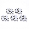 Tarnish Resistant 304 Stainless Steel Charms X-STAS-N092-81-1