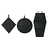 3Pcs 3 Styles Wall Mounted Brooch Jewelry Display Rolls ODIS-CJ0001-03-1