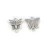 Butterfly Tibetan Style Alloy Links connectors TIBE-5369-AS-LF-2