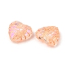 Transparent Glass Enamel Beads GLAA-S388-01F-2