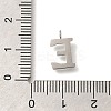 304 Stainless Steel Micro Pave Cubic Zirconia Pendants STAS-H228-06P-E-3