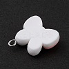 Opaque Resin Pendants LS-RESI-D064-02P-10-4