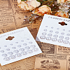 Plastic Imitation Pearl Stud Earrings EJEW-LP0001-52-3