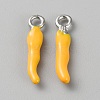 Alloy Enamel Pendants ENAM-WH0068-12P-02-1