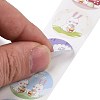 8 Patterns Easter Theme Self Adhesive Paper Sticker Rolls DIY-C060-03K-4