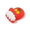 Christmas Theme Opaque Resin Decoden Cabochons CRES-B022-06I-2