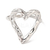 Non-Tarnish 201 Stainless Steel Open Cuff Ring RJEW-E063-51P-2