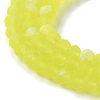 Imitation Jade Glass Beads Strands EGLA-YW0003-19A-25-4