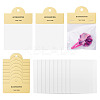 100Pcs Rectangle Clear Polypropylene Cellophane Bags CDIS-TA0001-36C-3