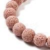 Natural Lava Rock Bead Strands G-L435-03-8mm-19-3