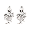 Tibetan Style Alloy Octopus Pendants TIBEP-S270-AS-LF-1