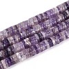 Natural Amethyst Beads Strands G-T142-6mm-12-4