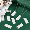 30Pcs 201 Stainless Steel Pendants STAS-UN0056-98-2