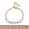 Ion Plating(IP) 304 Stainless Steel Link Bracelets BJEW-P345-10G-01-5