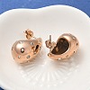 304 Stainless Steel Teardrop Stud Earrings EJEW-B108-05RG-A-4