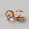 Transparent Glass Beads GGLA-WH0035-05L-2