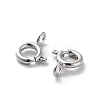 Brass Spring Ring Clasps KK-G479-01A-P-2