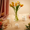 4Pcs 4 Style High Borosilicate Straight Plants Propagation Vase GLAA-BC0001-27-5