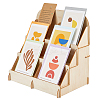 Wooden Multi-layer Cosmetic Storage Organizer Box MRMJ-WH0075-84-1