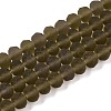 Transparent Glass Beads Strands EGLA-A044-T8mm-MD16-1