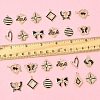 28Pcs 11 Styles Alloy Enamel Pendants FIND-FS0003-24-5