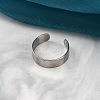 304 Stainless Steel Open Cuff Rings RJEW-G335-01A-2