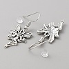 Bohemia Alloy Dangle Earrings for Women EJEW-WH0009-42D-2